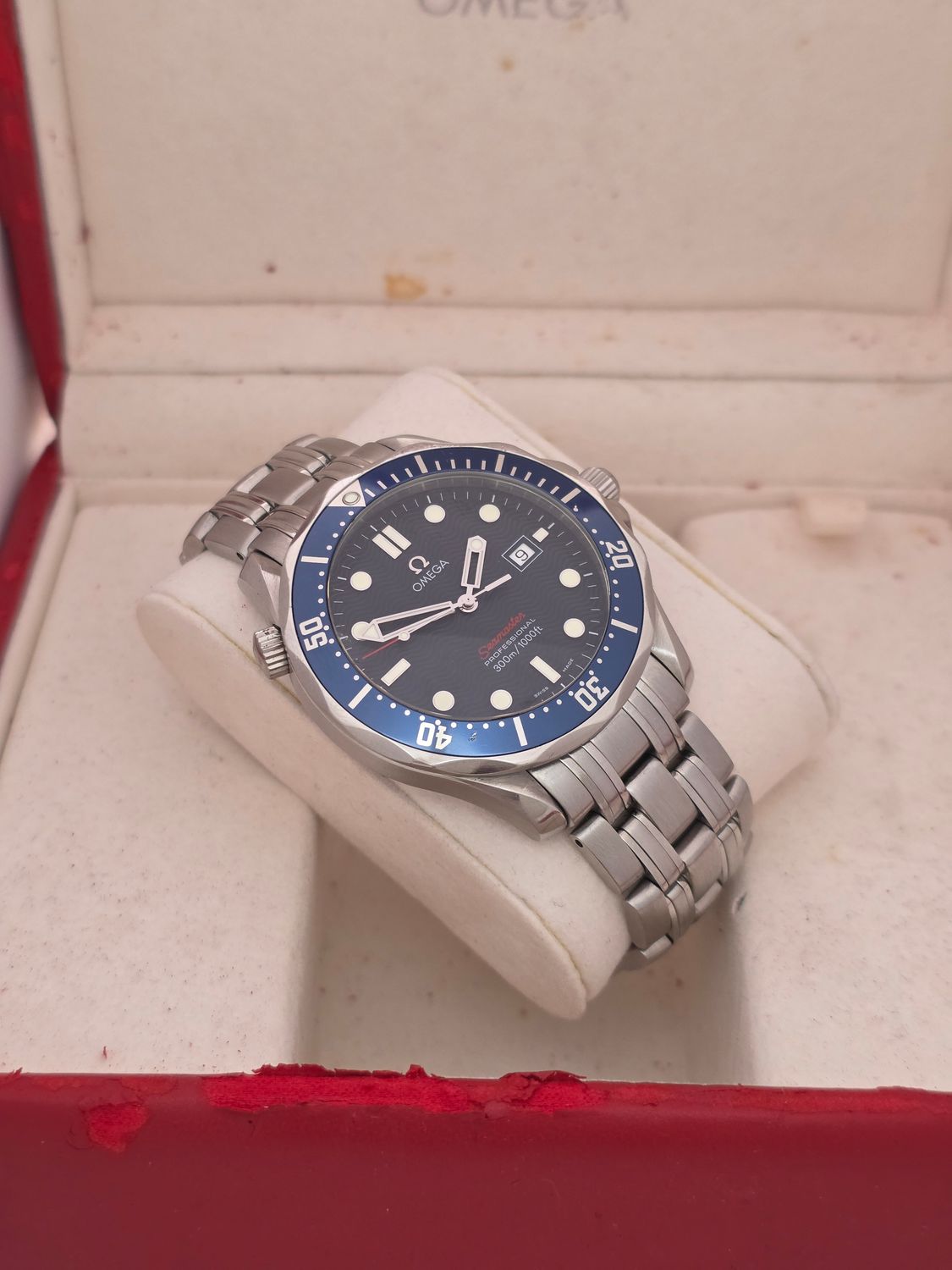 Omega Seamaster Professional 300m Blue Watch, Ref: 2221.80.00