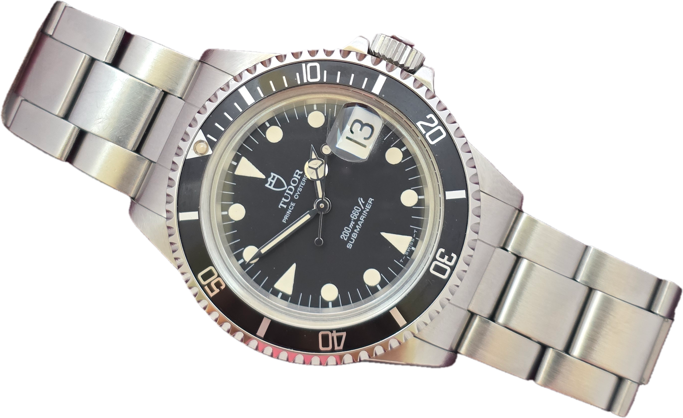 TUDOR Submariner Black Watch - Ref 79090 Circa 1990 virtually unpolished