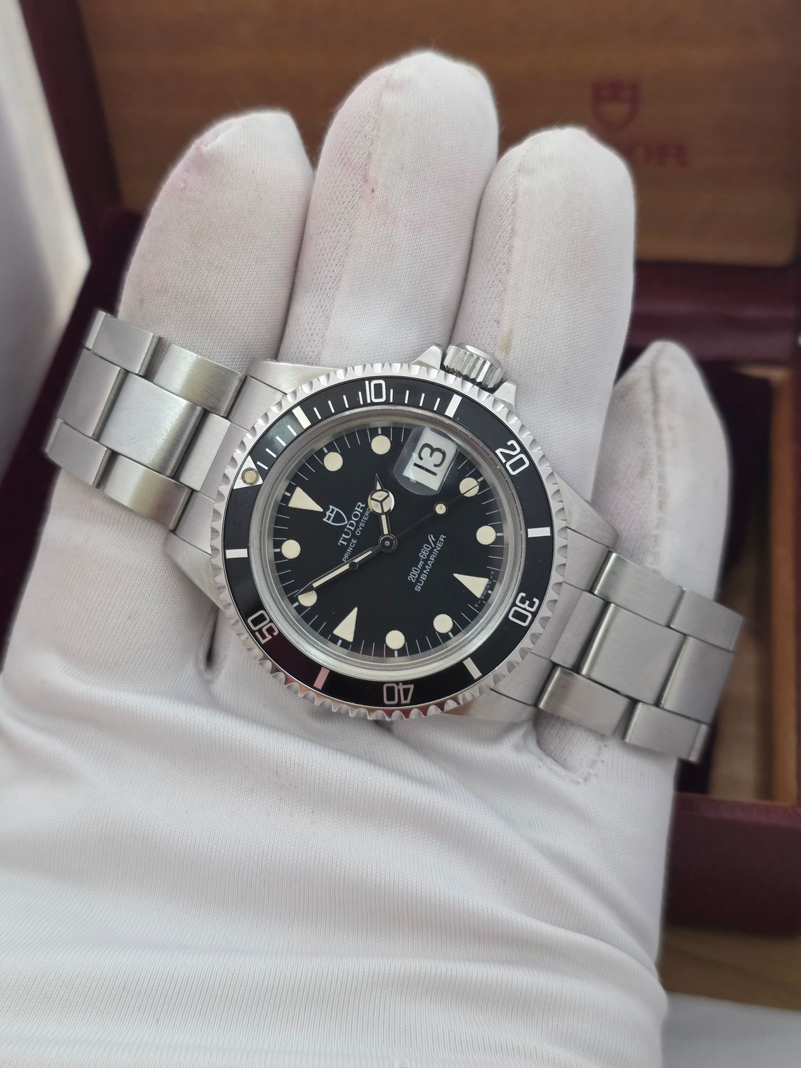 TUDOR Submariner Black Watch - Ref 79090 Circa 1990 virtually unpolished