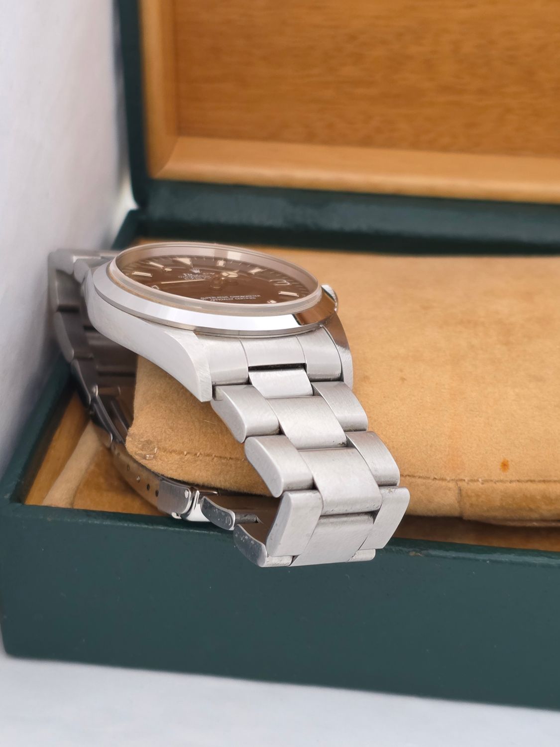 Rolex Explorer 14270 Watch, 36mm 1998 Unpolished Set