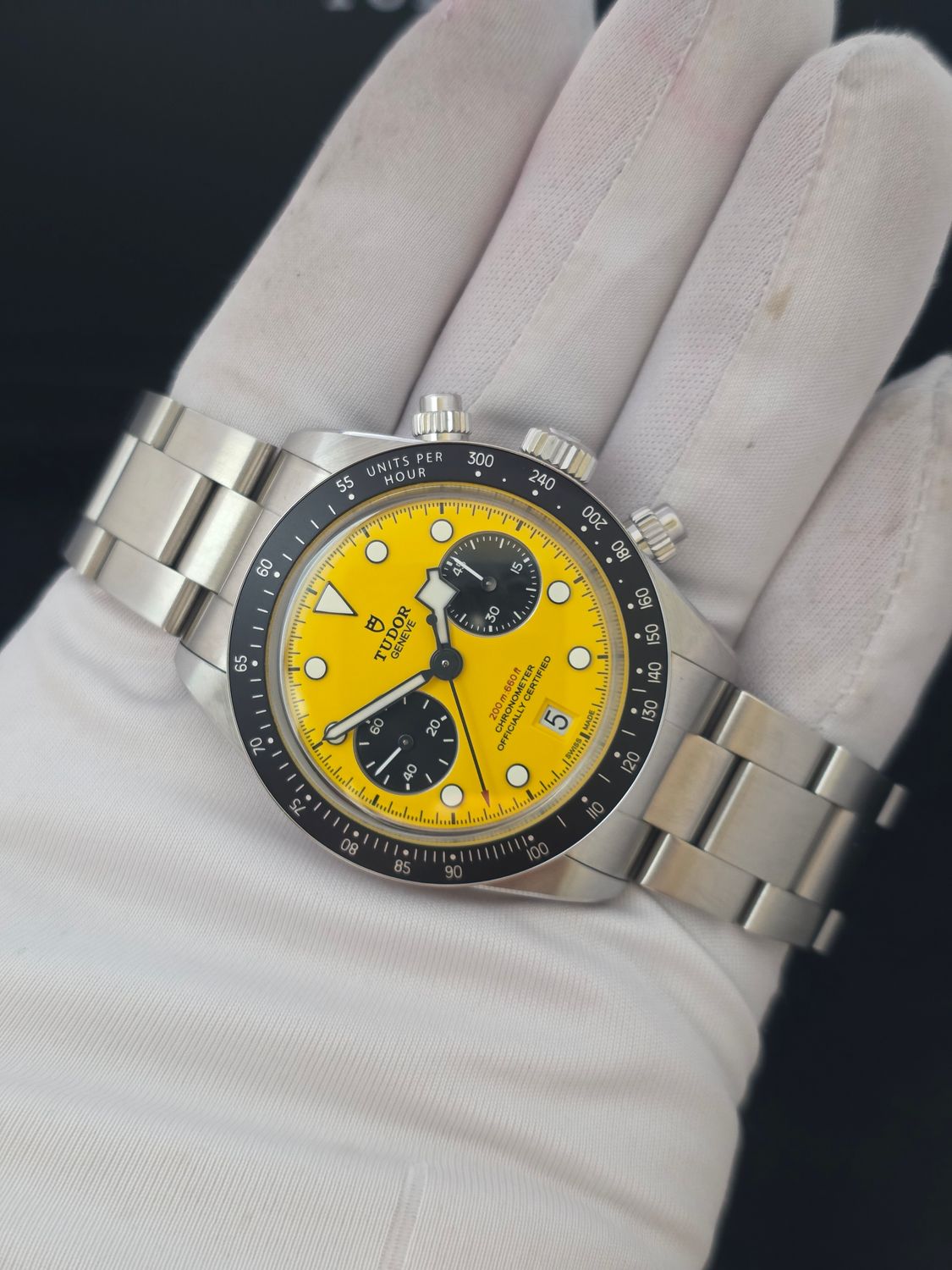 TUDOR Black Bay M79310N-0001 Chrono 39mm Bumblebee - 2026 Full, Set New/Unworn