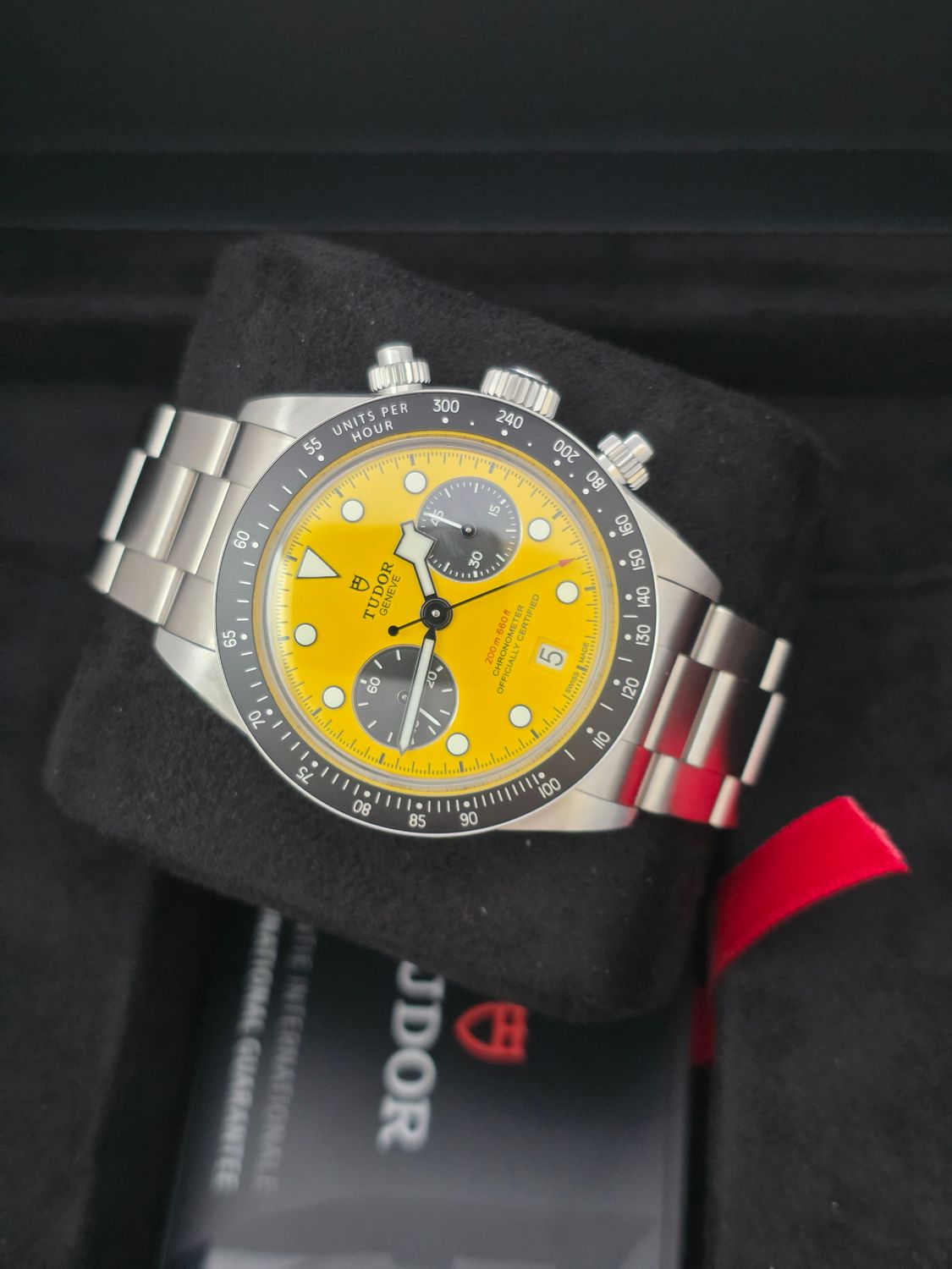 TUDOR Black Bay M79310N-0001 Chrono 39mm Bumblebee - 2026 Full, Set New/Unworn