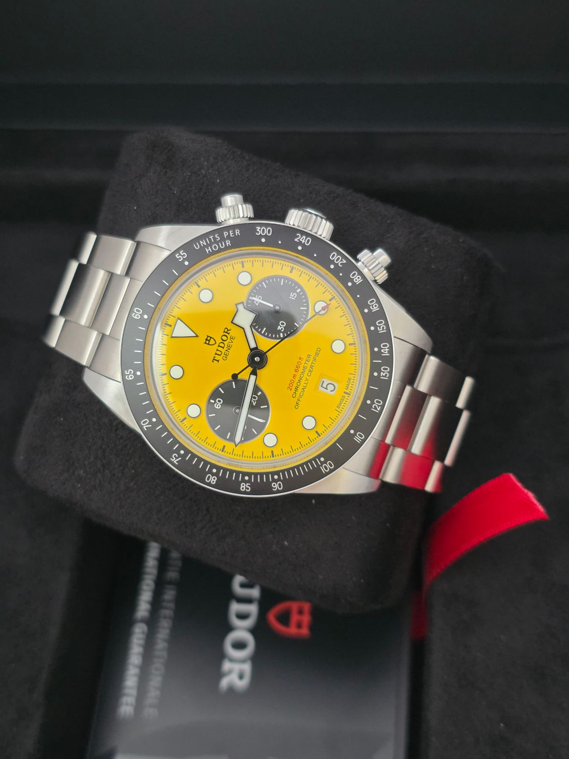 TUDOR Black Bay M79310N-0001 Chrono 39mm Bumblebee - 2026 Full, Set New/Unworn