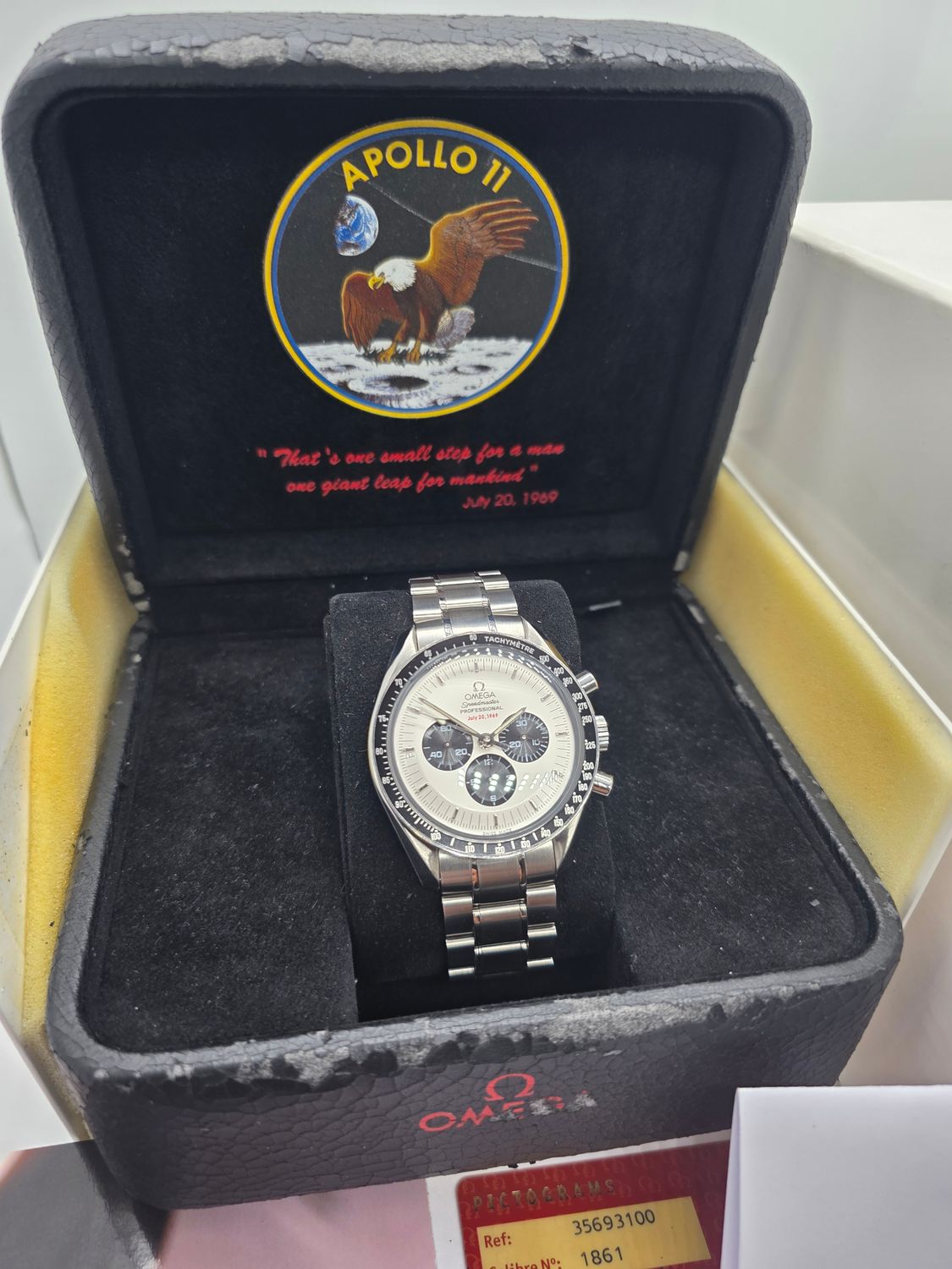 OMEGA Speedmaster 3569.31.00, Apollo 11 35th Anniversary Limited Edition, 2004