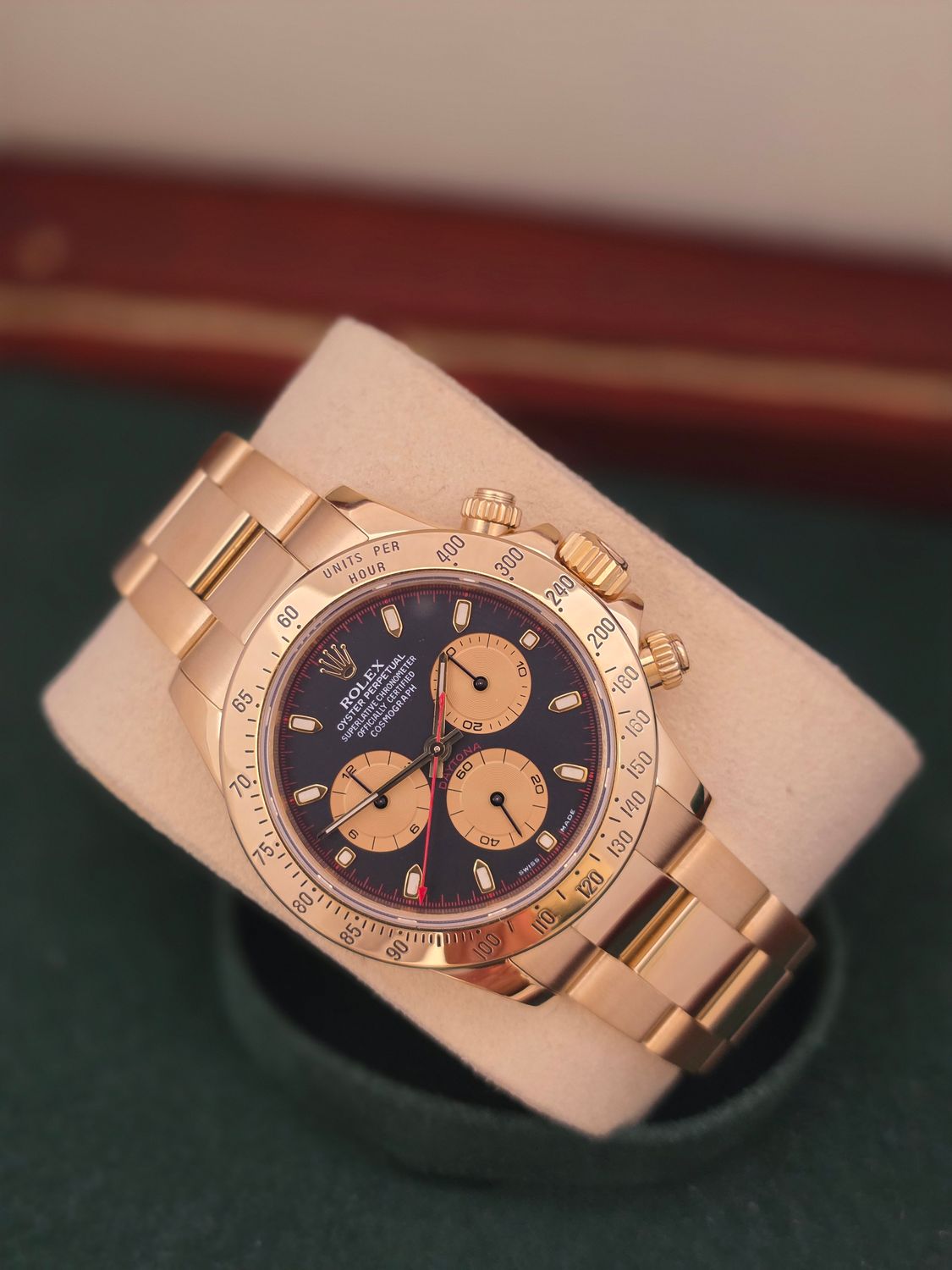 Rolex Daytona  116528 'Paul Newman', 2020 Rolex Service, 2005 Box and Papers