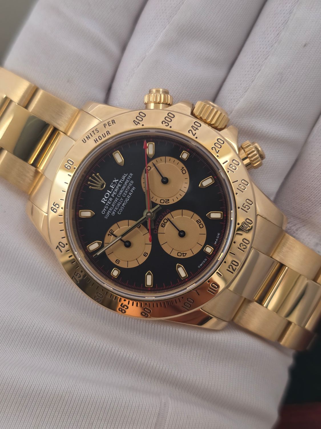 Rolex Daytona  116528 'Paul Newman', 2020 Rolex Service, 2005 Box and Papers