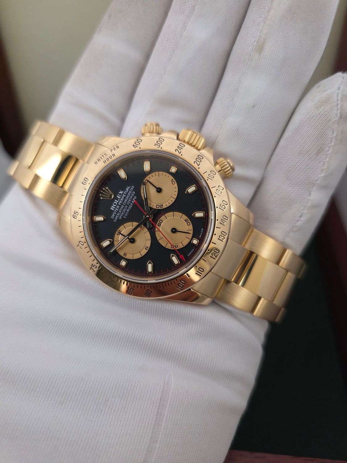 Rolex Daytona  116528 'Paul Newman', 2020 Rolex Service, 2005 Box and Papers