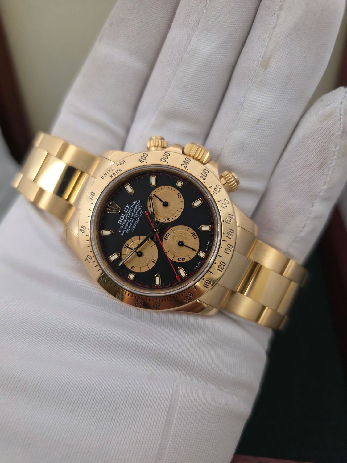 Rolex Daytona  116528 'Paul Newman', 2020 Rolex Service, 2005 Box and Papers