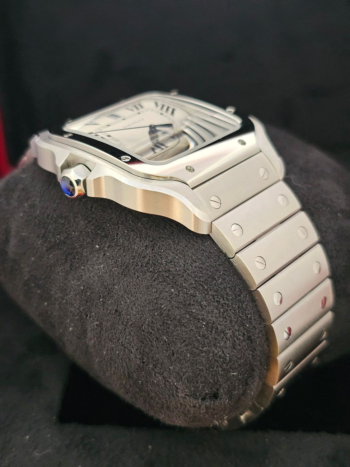 Cartier Santos De Cartier WSSA0018 Large, 2023 Full Set Excellent Condition
