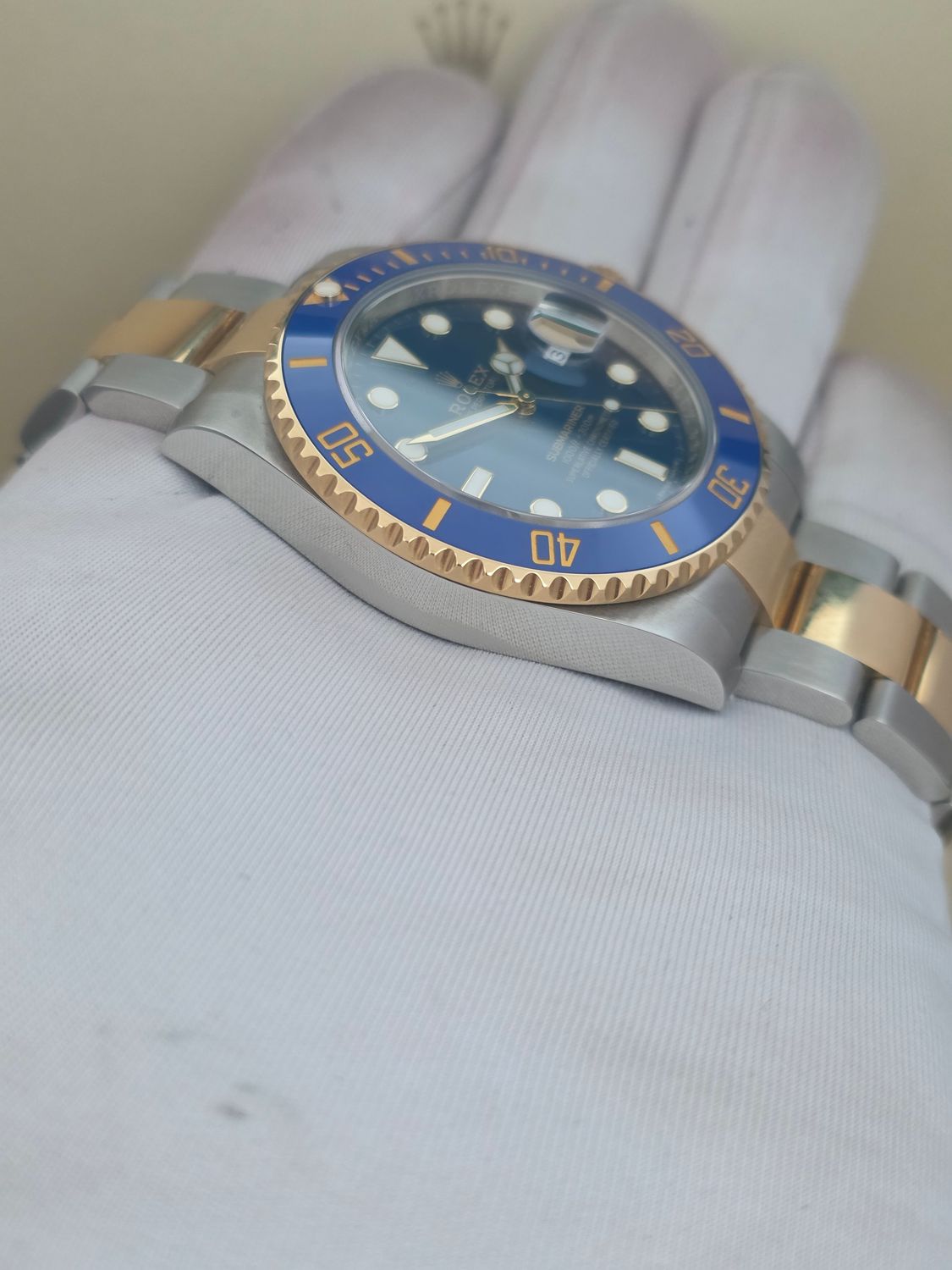 Rolex Submariner Date Bluesy Watch 40mm Ref 116613LB