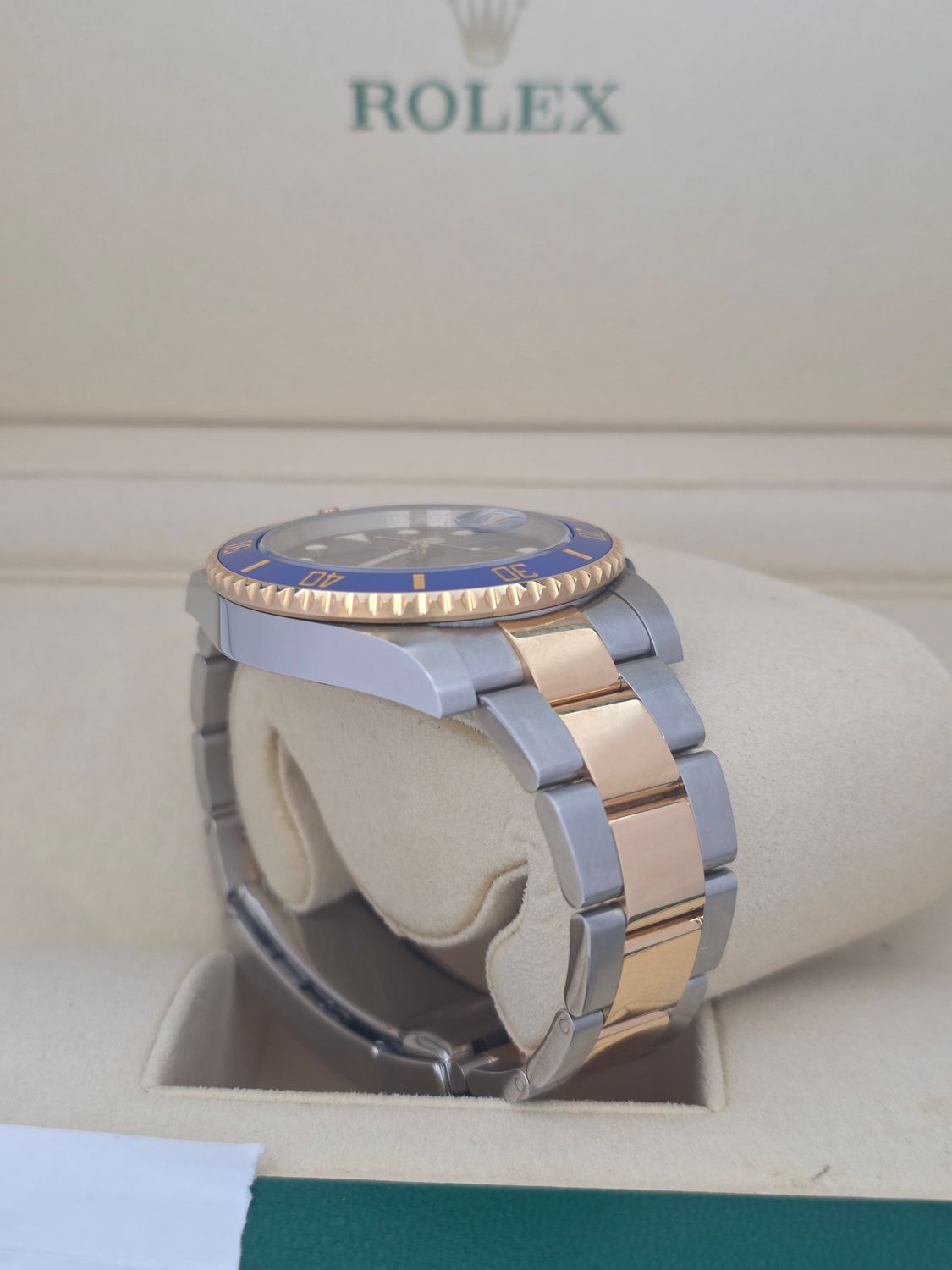 Rolex Submariner Date Bluesy Watch 40mm Ref 116613LB