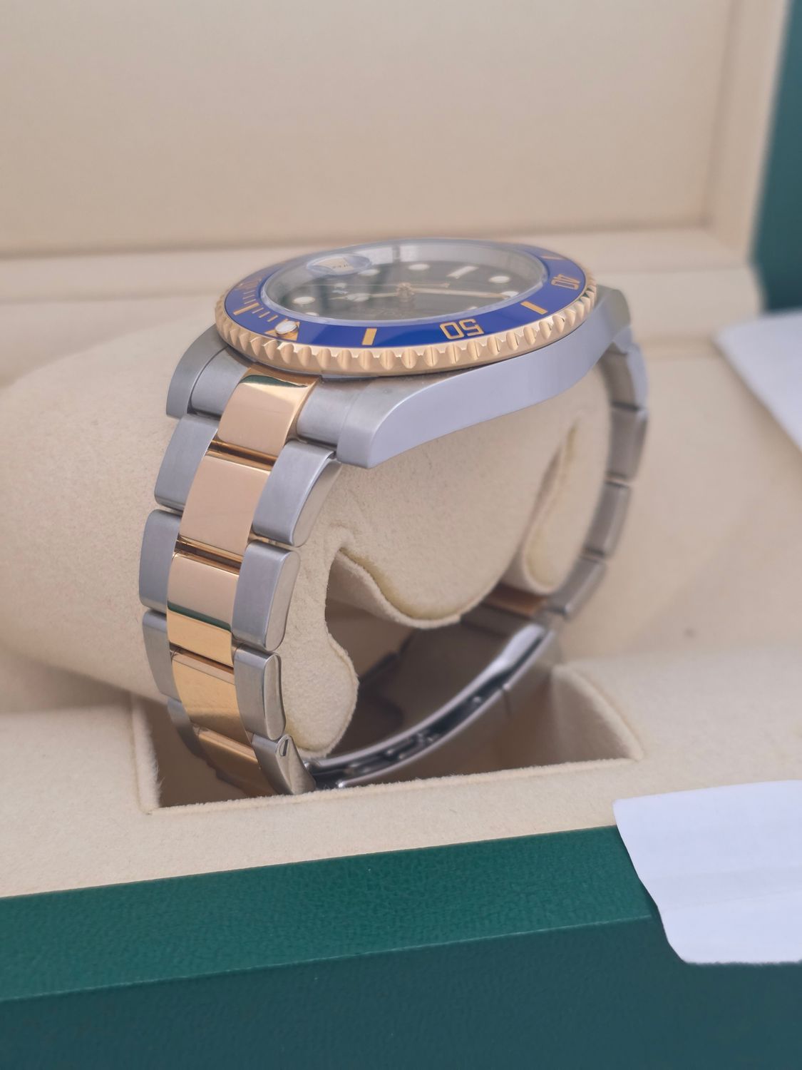 Rolex Submariner Date Bluesy Watch 40mm Ref 116613LB