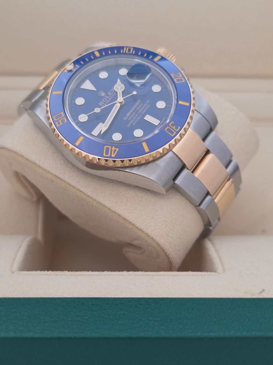Rolex Submariner Date Bluesy Watch 40mm Ref 116613LB