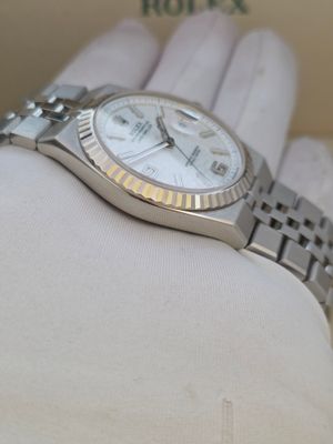 Rolex Land-Dweller 40mm 127334, 2025 Full Set Super Condition, 18k Gold Bezel