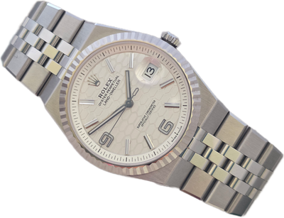Rolex Land-Dweller 40mm 127334, 2025 Full Set Super Condition, 18k Gold Bezel