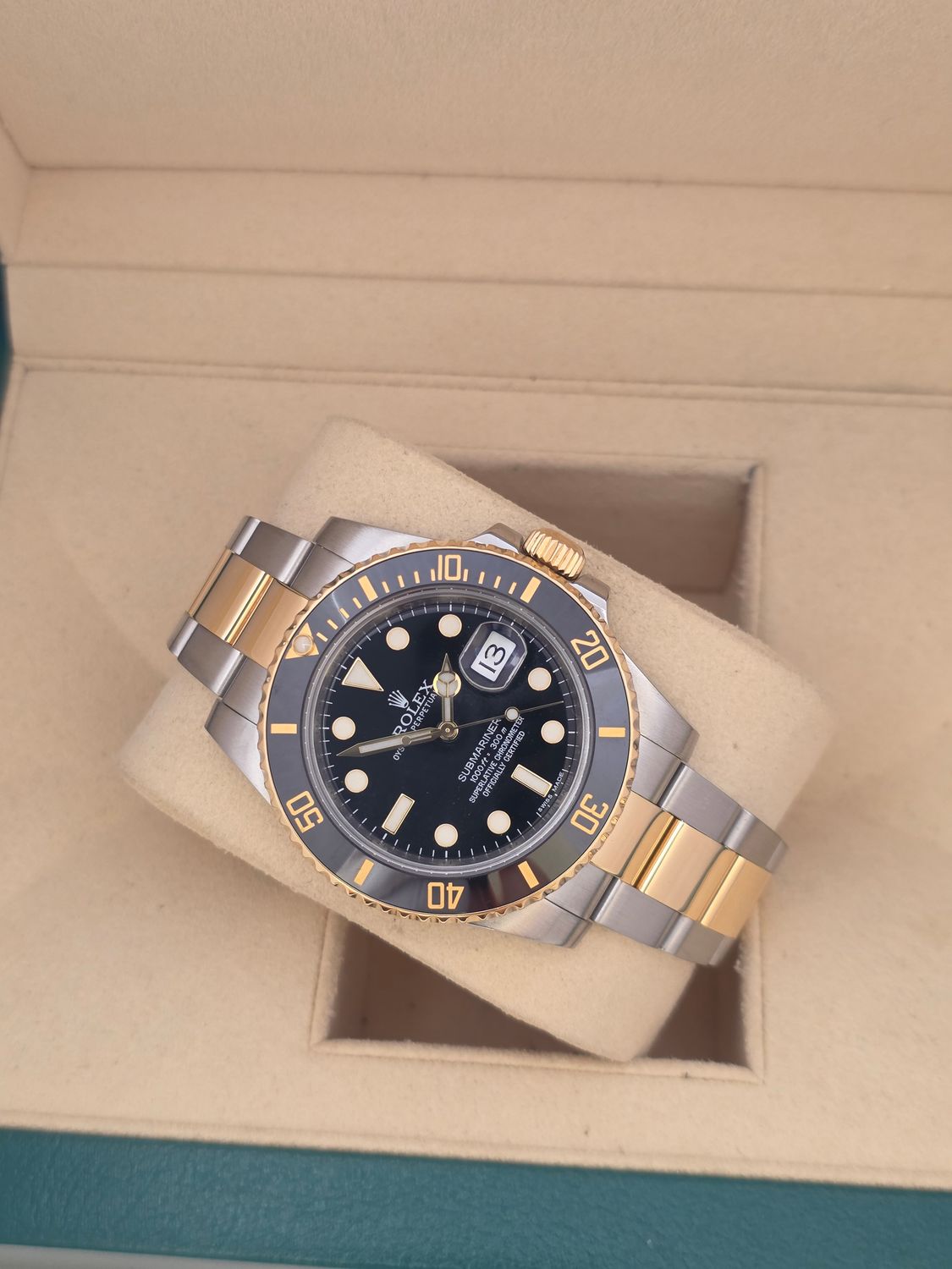 Rolex Submariner Date Watch, Ref 116613LN - 2012 Box &amp; Papers