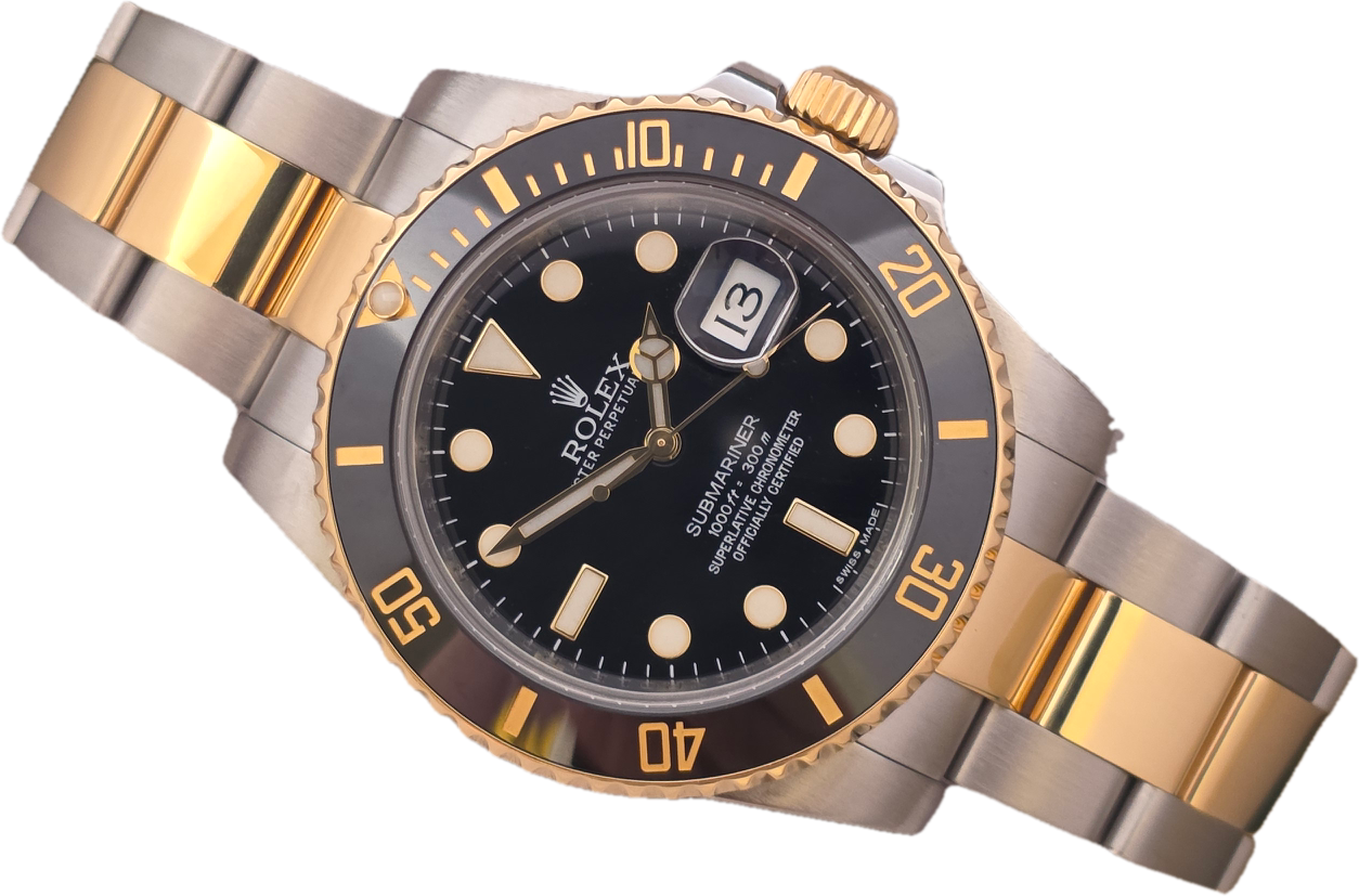 Rolex Submariner Date Watch, Ref 116613LN - 2012 Box &amp; Papers