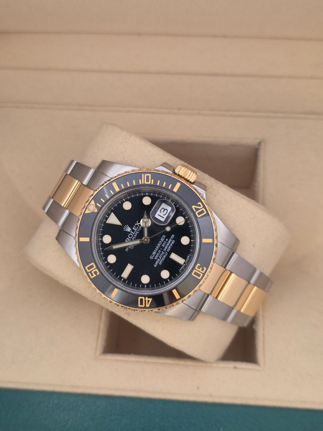 Rolex Submariner Date Watch, Ref 116613LN - 2012 Box &amp; Papers