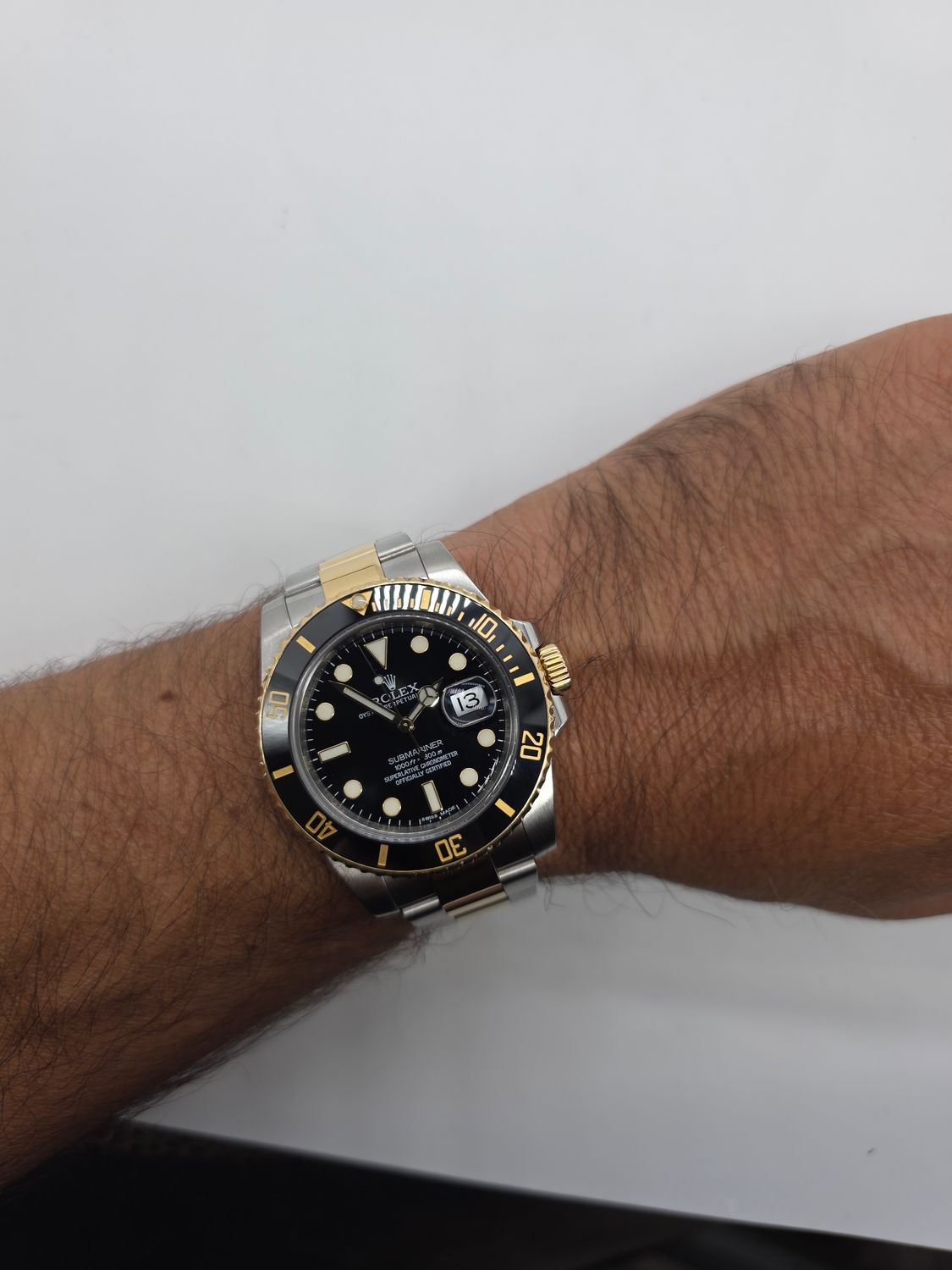 Rolex Submariner Date Watch, Ref 116613LN - 2012 Box &amp; Papers