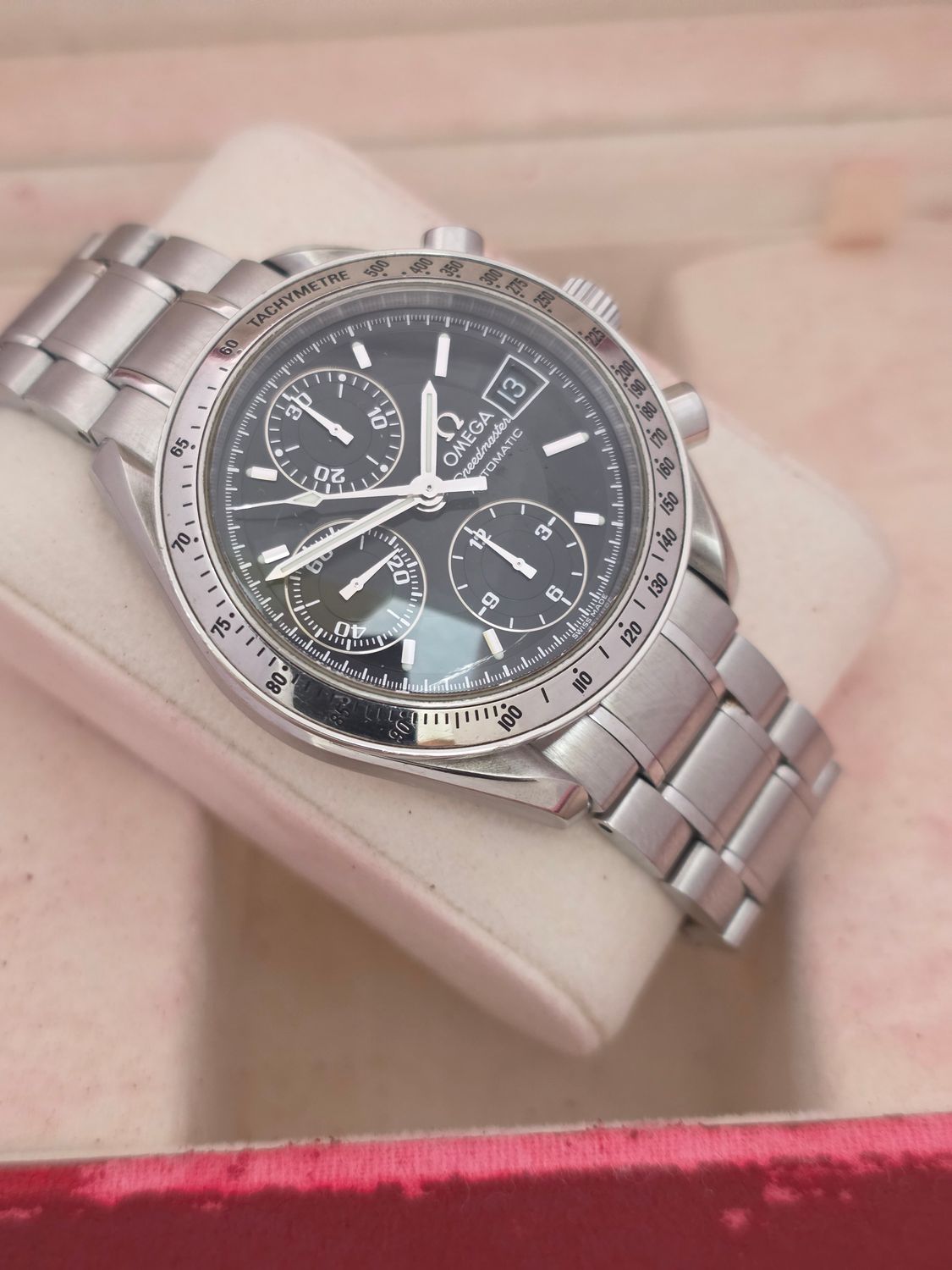 OMEGA Speedmaster 3513.50.00 Chrono 39mm Watch 'Unpolished' - 2005 Box &amp; Papers