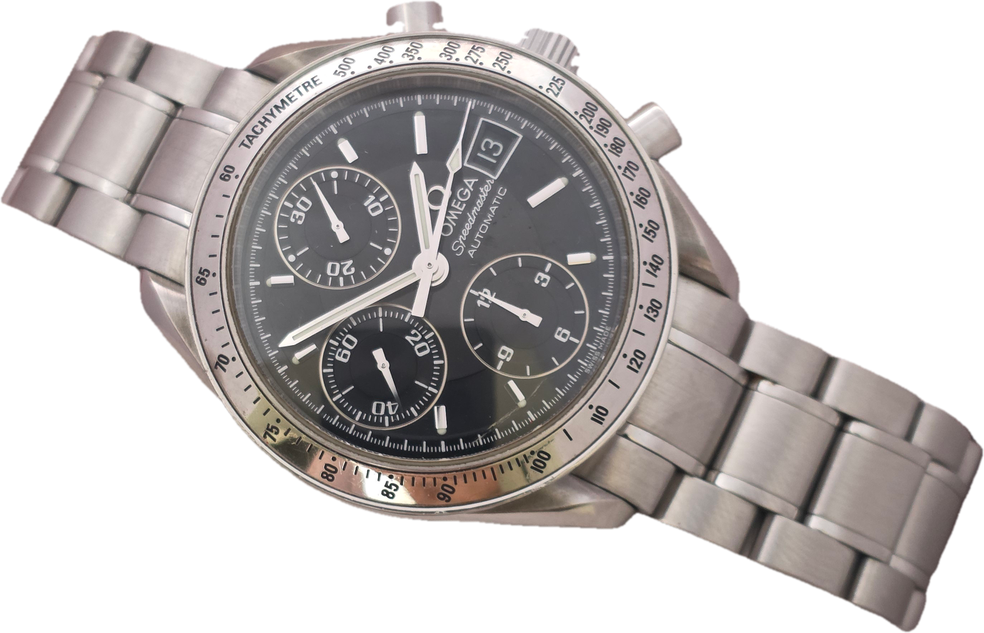 OMEGA Speedmaster 3513.50.00 Chrono 39mm Watch 'Unpolished' - 2005 Box &amp; Papers