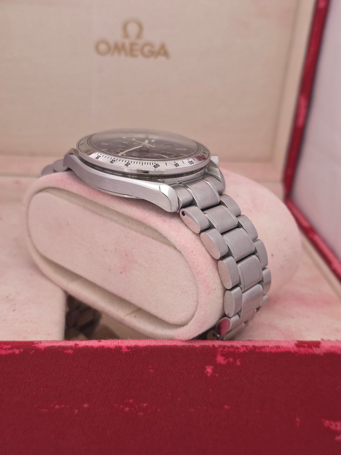 OMEGA Speedmaster 3513.50.00 Chrono 39mm Watch 'Unpolished' - 2005 Box &amp; Papers