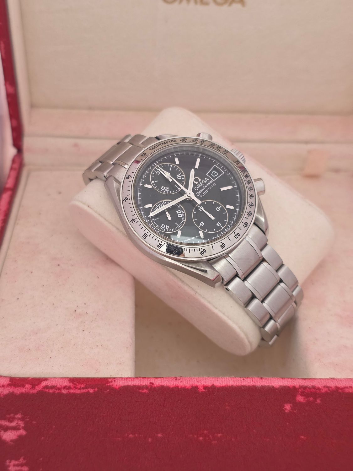 OMEGA Speedmaster 3513.50.00 Chrono 39mm Watch 'Unpolished' - 2005 Box &amp; Papers