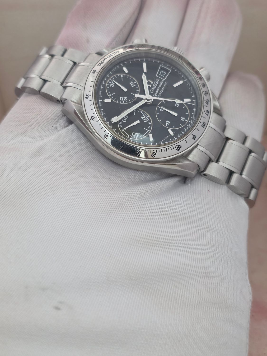 OMEGA Speedmaster 3513.50.00 Chrono 39mm Watch 'Unpolished' - 2005 Box &amp; Papers