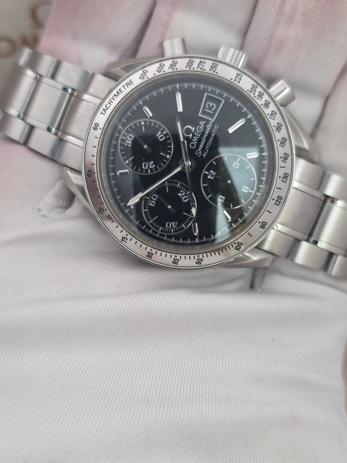 OMEGA Speedmaster 3513.50.00 Chrono 39mm Watch 'Unpolished' - 2005 Box &amp; Papers