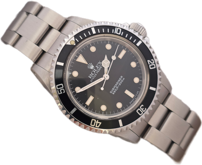 Rolex Submariner 5513 Unpolished Condition, Black Watch, 1989 Rolex Submariner 5513 Unpolished Condition, Black Watch, 1989