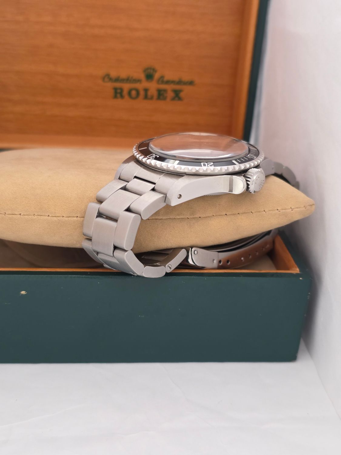 Rolex Submariner 5513 Unpolished Condition, Black Watch, 1989
