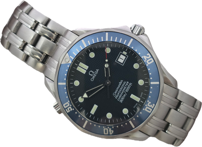 Omega Seamaster Professional 300m Blue Watch, Ref: 2531.80.00, 2004 Full Set Omega Seamaster Professional 300m Blue Watch, Ref: 2531.80.00, 2004 Full Set