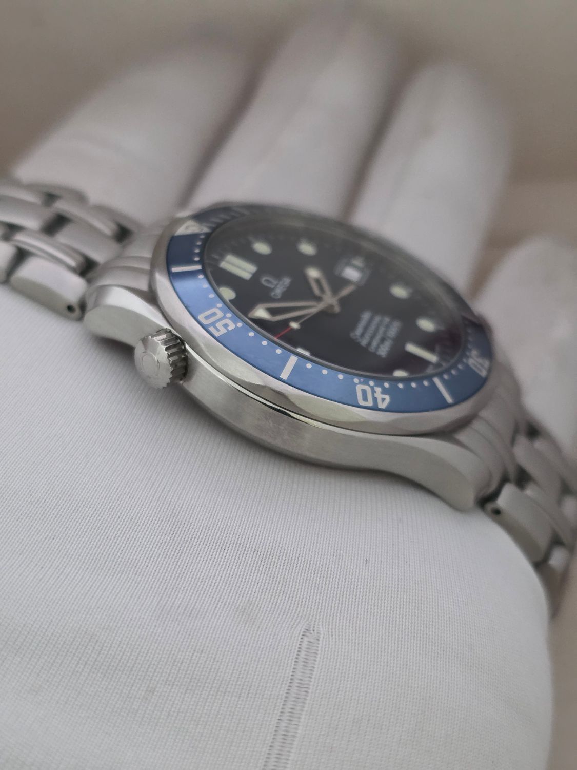 Omega Seamaster Professional 300m Blue Watch, Ref: 2531.80.00, 2004 Full Set