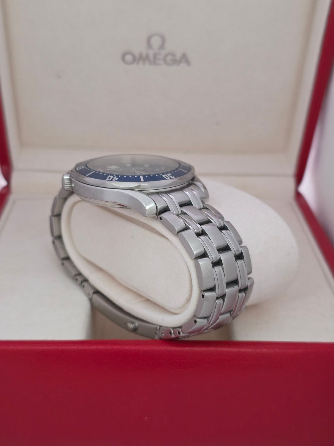 Omega Seamaster Professional 300m Blue Watch, Ref: 2531.80.00, 2004 Full Set