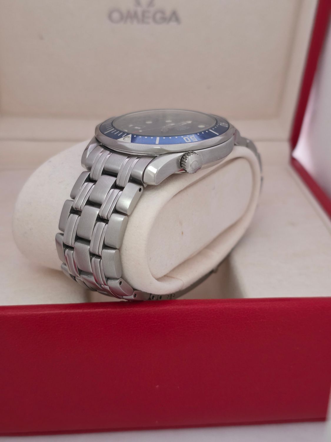 Omega Seamaster Professional 300m Blue Watch, Ref: 2531.80.00, 2004 Full Set