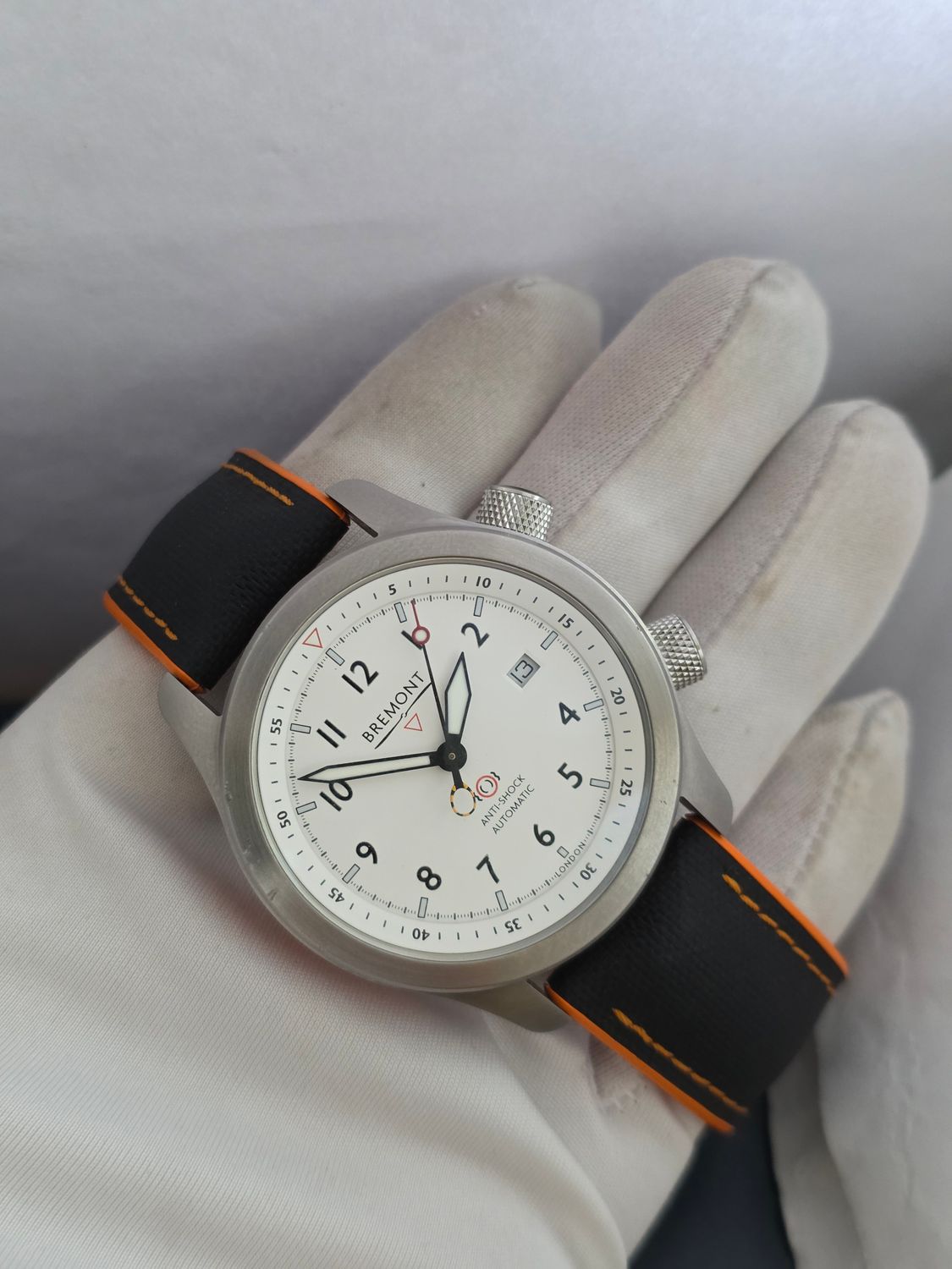 Bremont MBII White Dial Ref: SS-WH-C-O-P-11R, 2021 Automatic 43mm 2021 Full Set