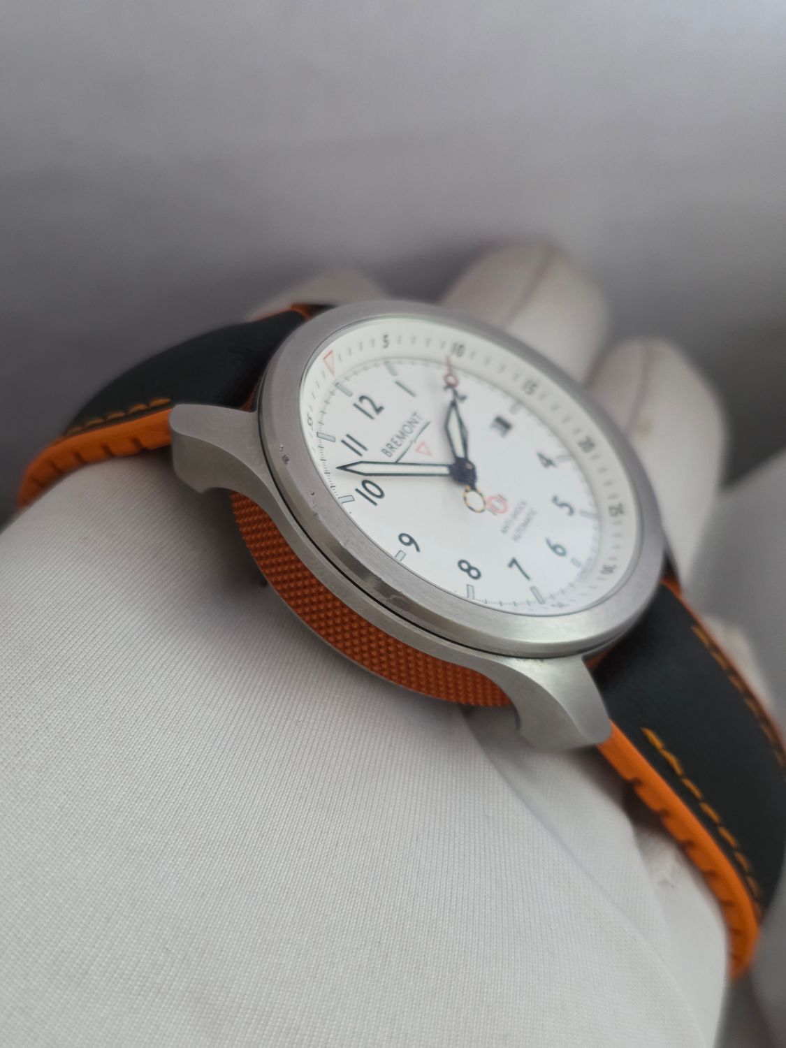 Bremont MBII White Dial Ref: SS-WH-C-O-P-11R, 2021 Automatic 43mm 2021 Full Set