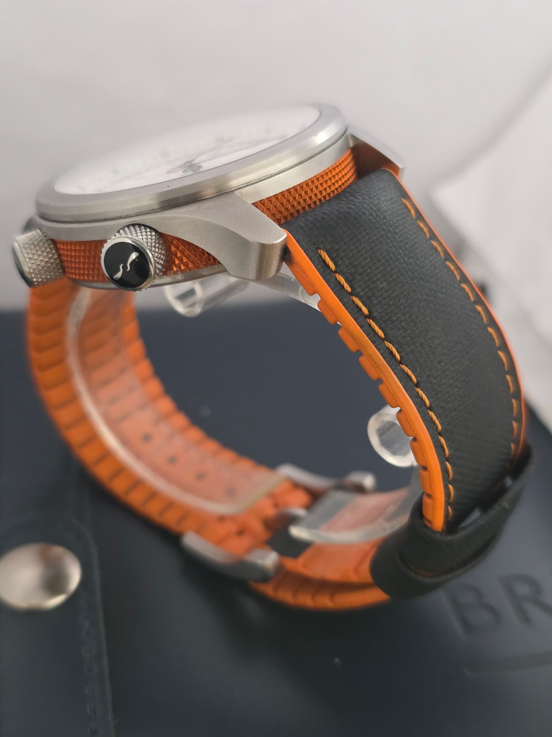 Bremont MBII White Dial Ref: SS-WH-C-O-P-11R, 2021 Automatic 43mm 2021 Full Set