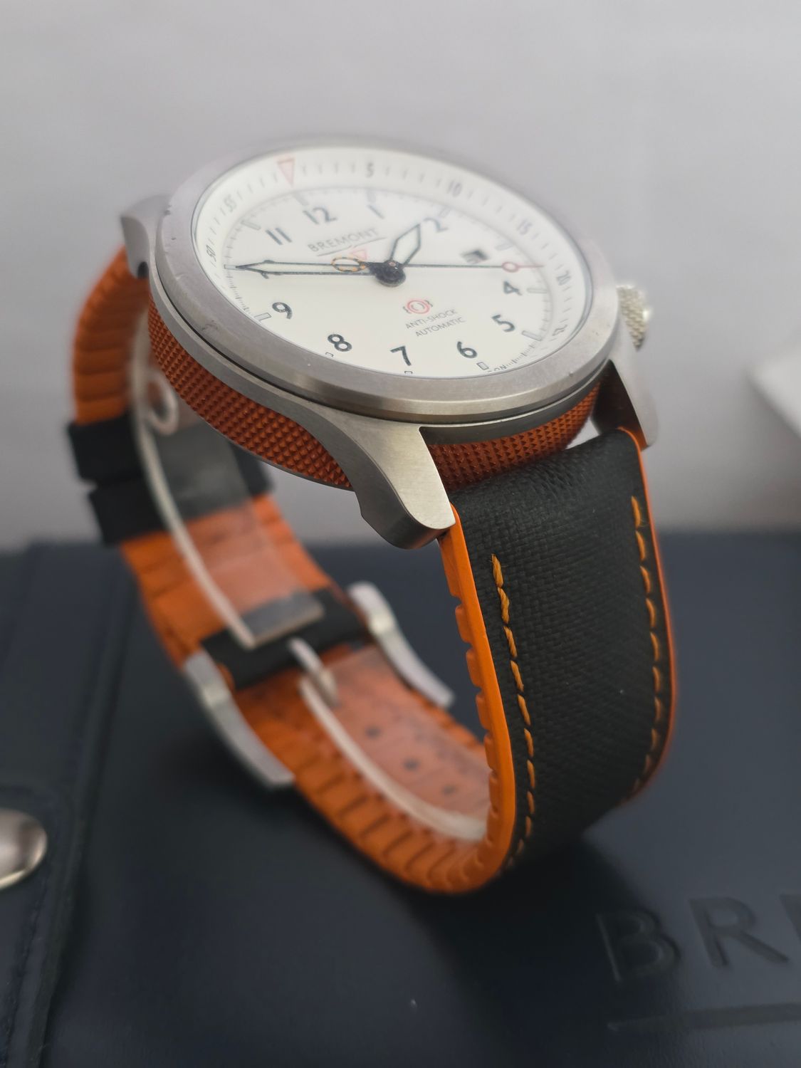 Bremont MBII White Dial Ref: SS-WH-C-O-P-11R, 2021 Automatic 43mm 2021 Full Set