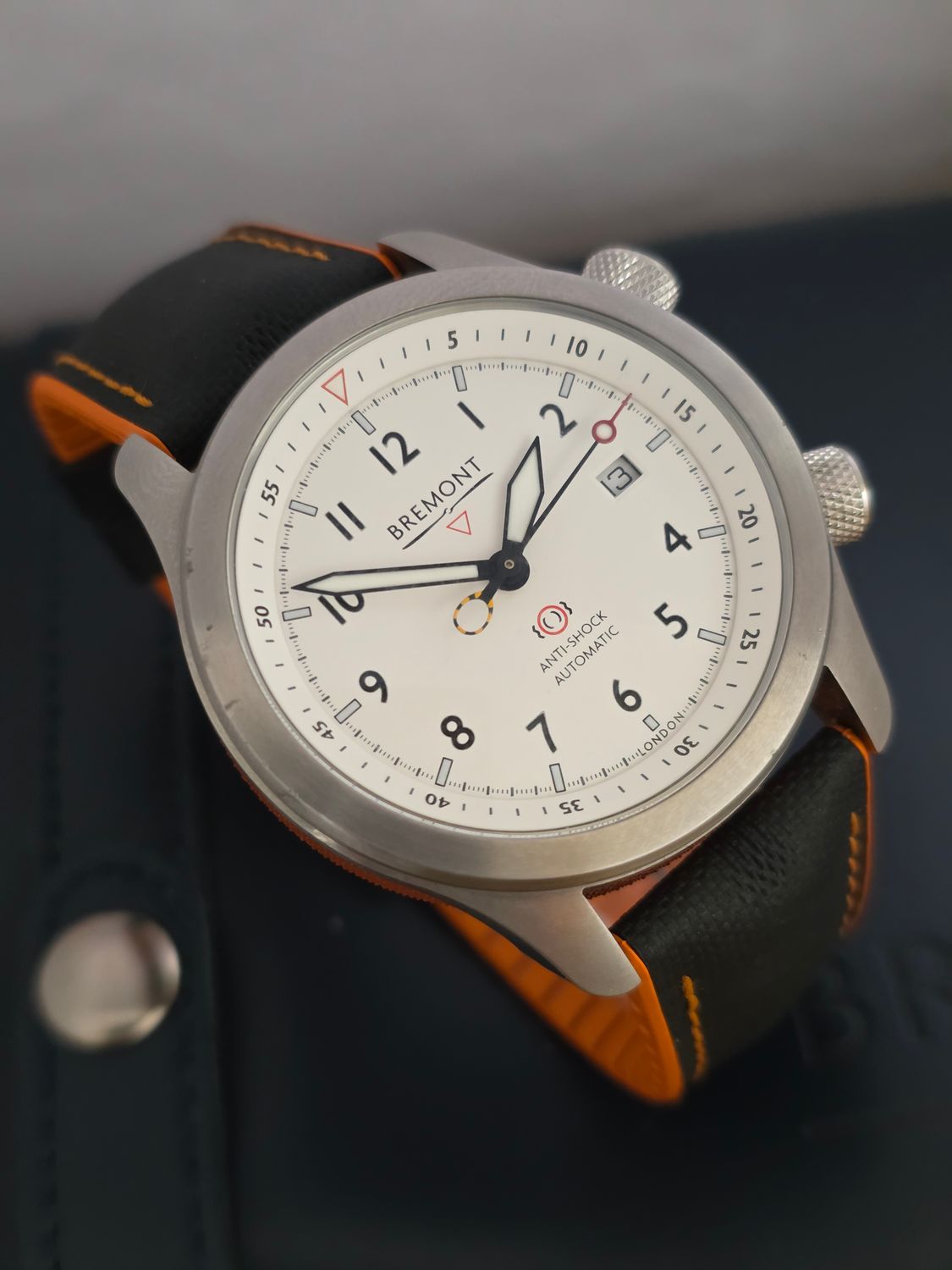 Bremont MBII White Dial Ref: SS-WH-C-O-P-11R, 2021 Automatic 43mm 2021 Full Set