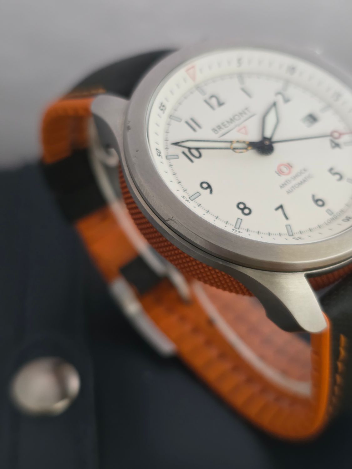 Bremont MBII White Dial Ref: SS-WH-C-O-P-11R, 2021 Automatic 43mm 2021 Full Set