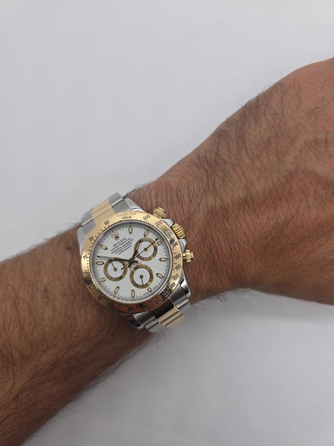 Rolex Daytona Chronograph 116523 Watch White Dial, box/booklets