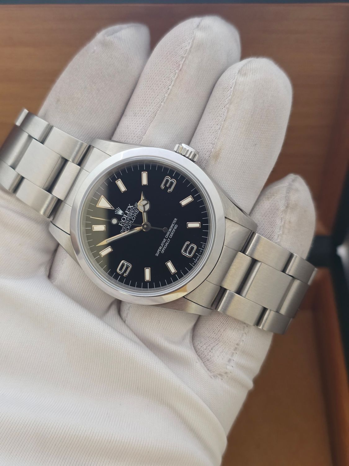 Rolex Explorer 14270 36mm Watch, 1996 Box &amp; Papers 'Exceptional Condition'