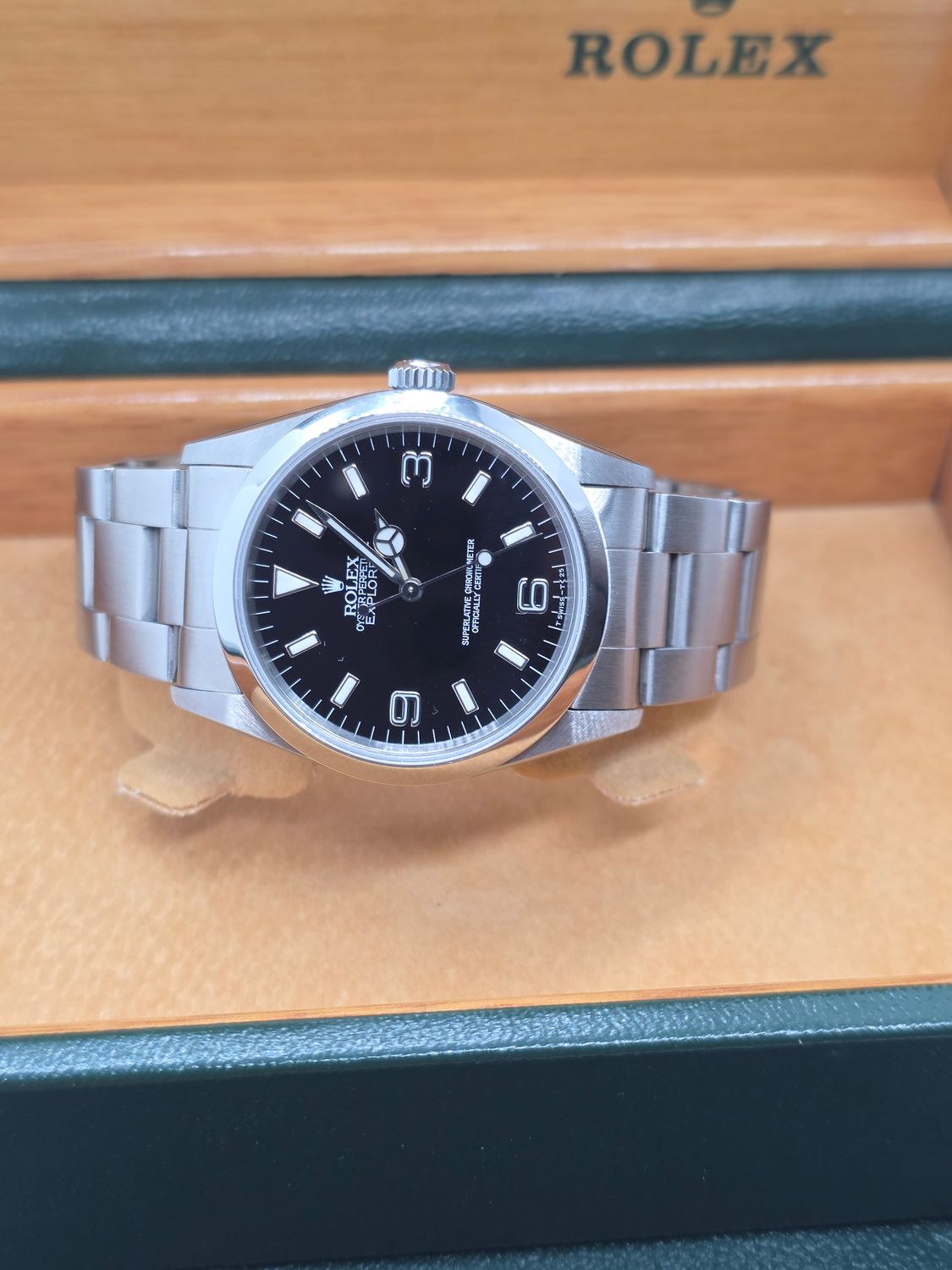 Rolex Explorer 14270 36mm Watch, 1996 Box &amp; Papers 'Exceptional Condition'