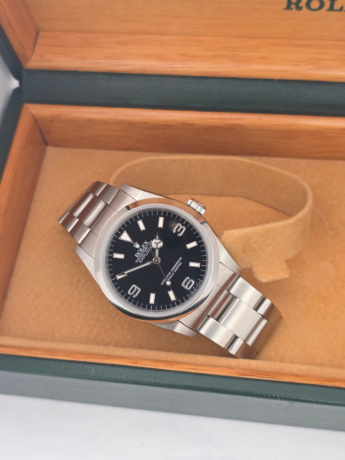 Rolex Explorer 14270 36mm Watch, 1996 Box &amp; Papers 'Exceptional Condition'