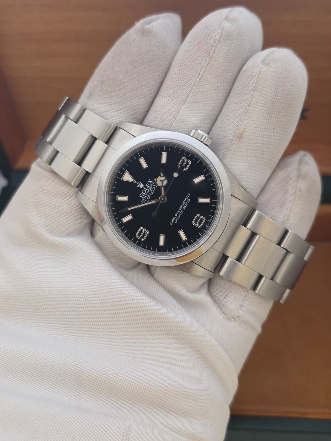 Rolex Explorer 14270 36mm Watch, 1996 Box &amp; Papers 'Exceptional Condition'