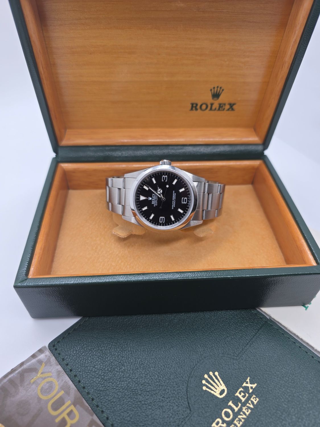 Rolex Explorer 14270 36mm Watch, 1996 Box &amp; Papers 'Exceptional Condition'