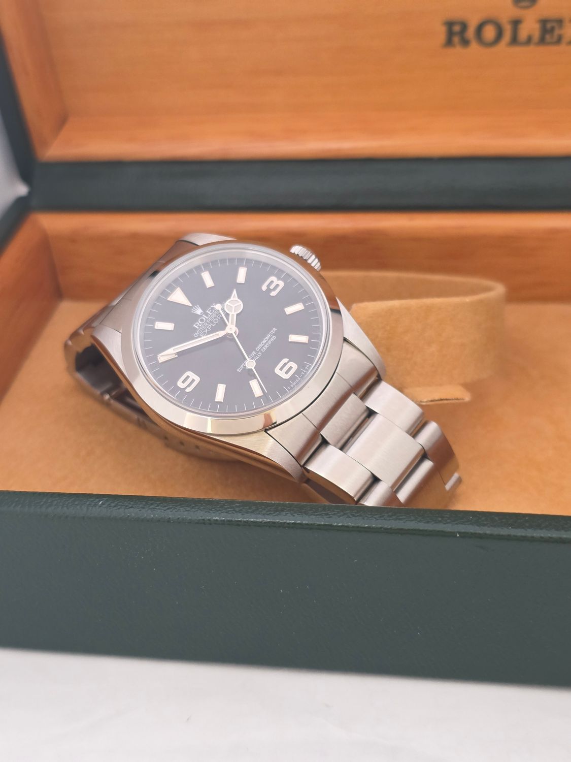 Rolex Explorer 14270 36mm Watch, 1996 Box &amp; Papers 'Exceptional Condition'