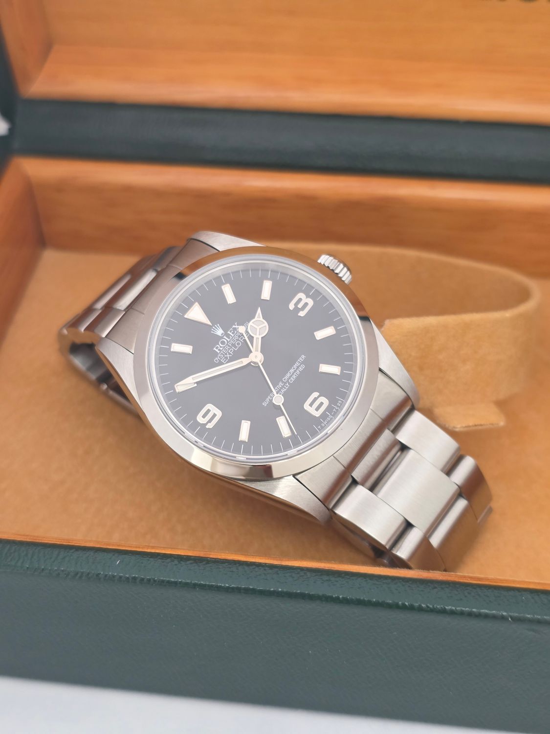 Rolex Explorer 14270 36mm Watch, 1996 Box &amp; Papers 'Exceptional Condition'