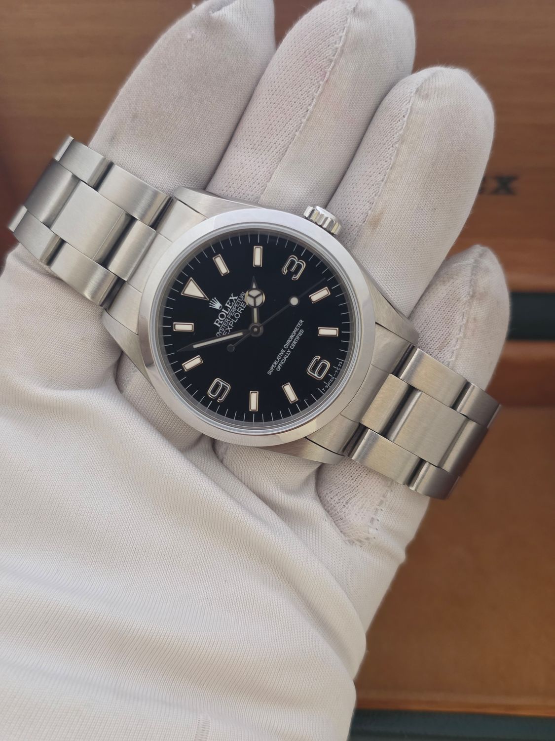 Rolex Explorer 14270 36mm Watch, 1996 Box &amp; Papers 'Exceptional Condition'